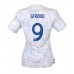 Günstige Frankreich Olivier Giroud #9 Auswärts Fussballtrikot Damen WM 2022 Kurzarm